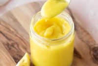 Velvety Vegan Lemon Curd