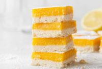Zesty Plant-Based Lemon Squares