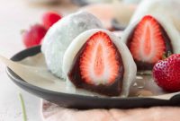 Fresh Japanese Strawberry Mochi