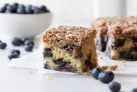 Morning Glory Blueberry Cake
