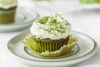 Cloud-Like Matcha Cupcakes