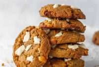 Chai White Chocolate Gluten Free Cookies