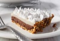 Hawaiian Chocolate Haupia Pie