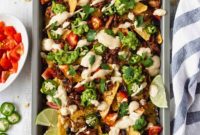 Epic Vegan Jackfruit Nachos with Creamy Queso