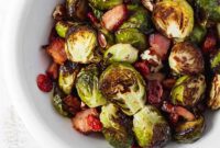 Brussels Sprouts & Bacon: A Cranberry Pecan Delight