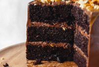 Sweet and Salty Chocolate Crunch Cake