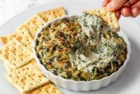 Velvety Vegan Spinach Artichoke Dip
