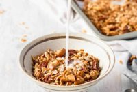 Spiced Apple Pie Granola
