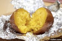 Golden Roasted Japanese Sweet Potatoes