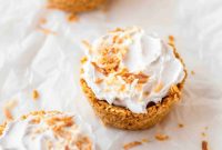 Vegan Gluten Free Mini Coconut Cream Pies