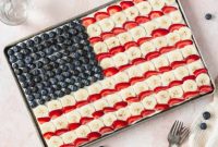 Red, White & Blue Fruit Pizza