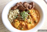 Jerk Spiced Chicken with Golden Chickpea Curry