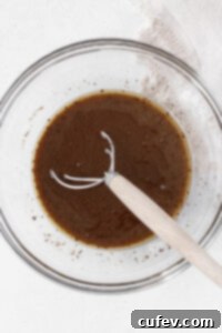 Gluten Free Whoopie Pies 6 Whisking the wet whoopie pie ingredients together.