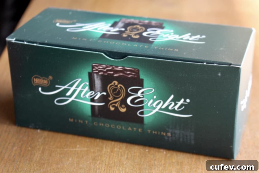 Midnight Mint Brownies 4 After Eight Brownies