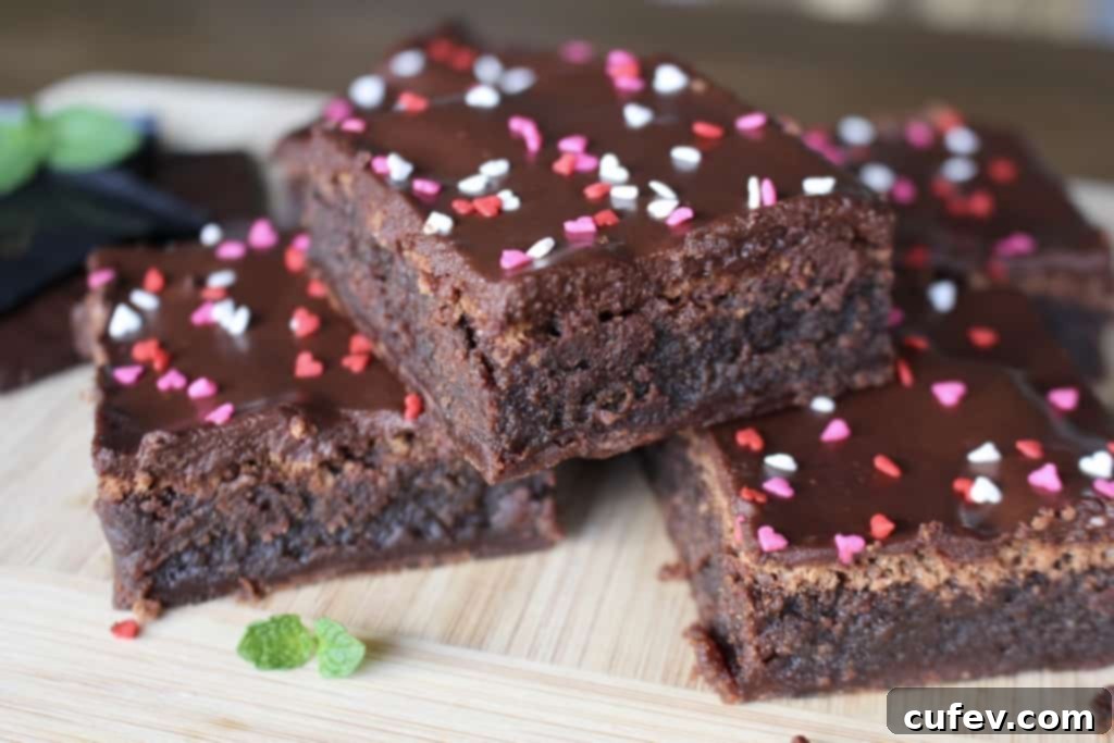 Midnight Mint Brownies 10 After Eight Brownies