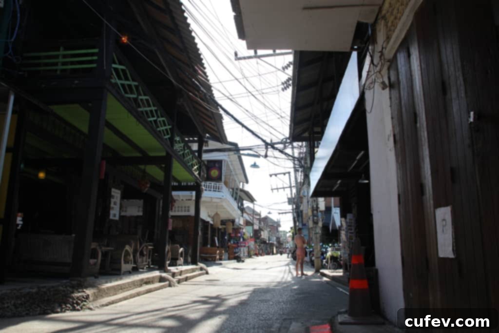 Scenic view of Fisherman's Village in Koh Samui during the day