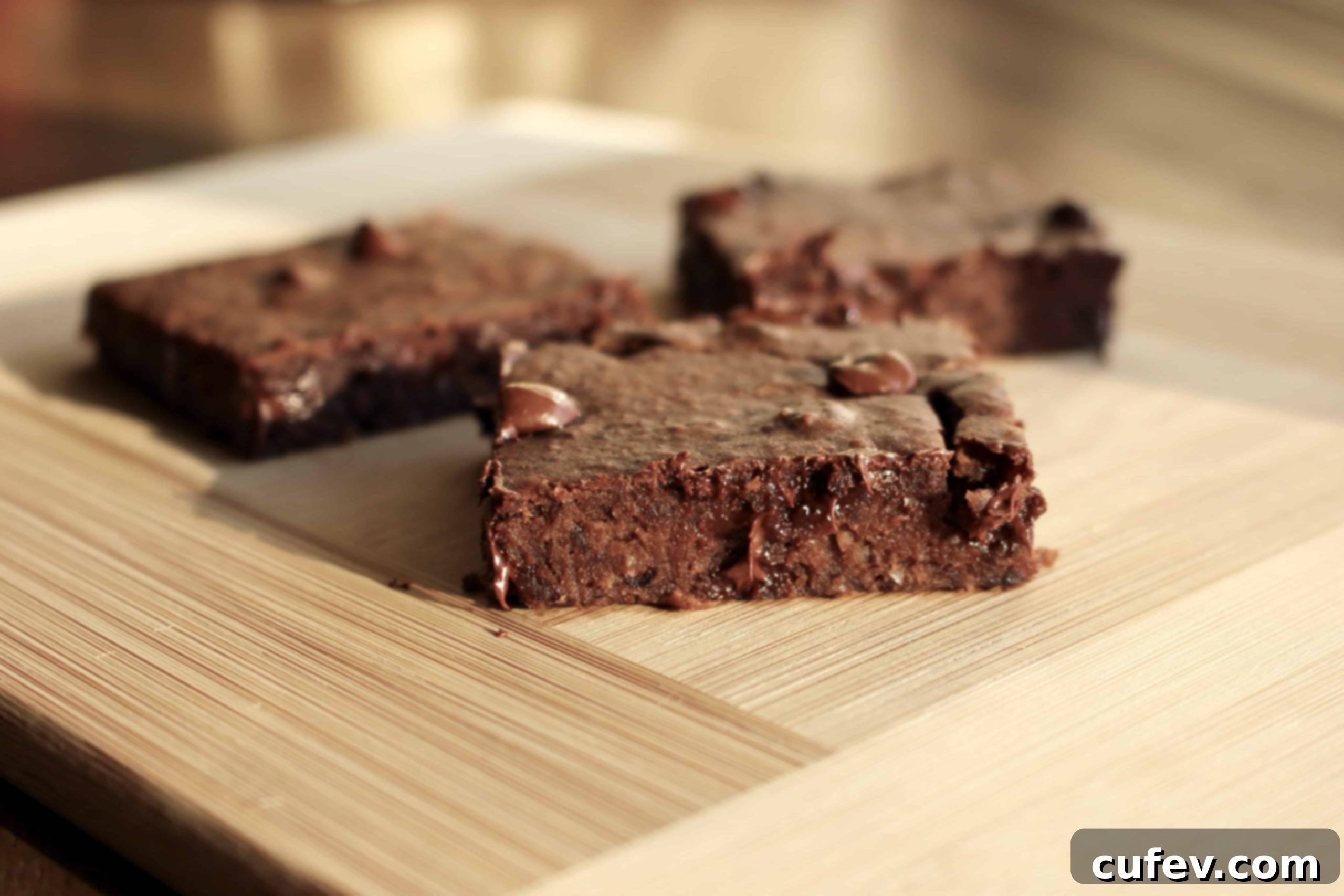 Peppermint Black Bean Brownies - a delicious and healthy gluten-free vegan dessert