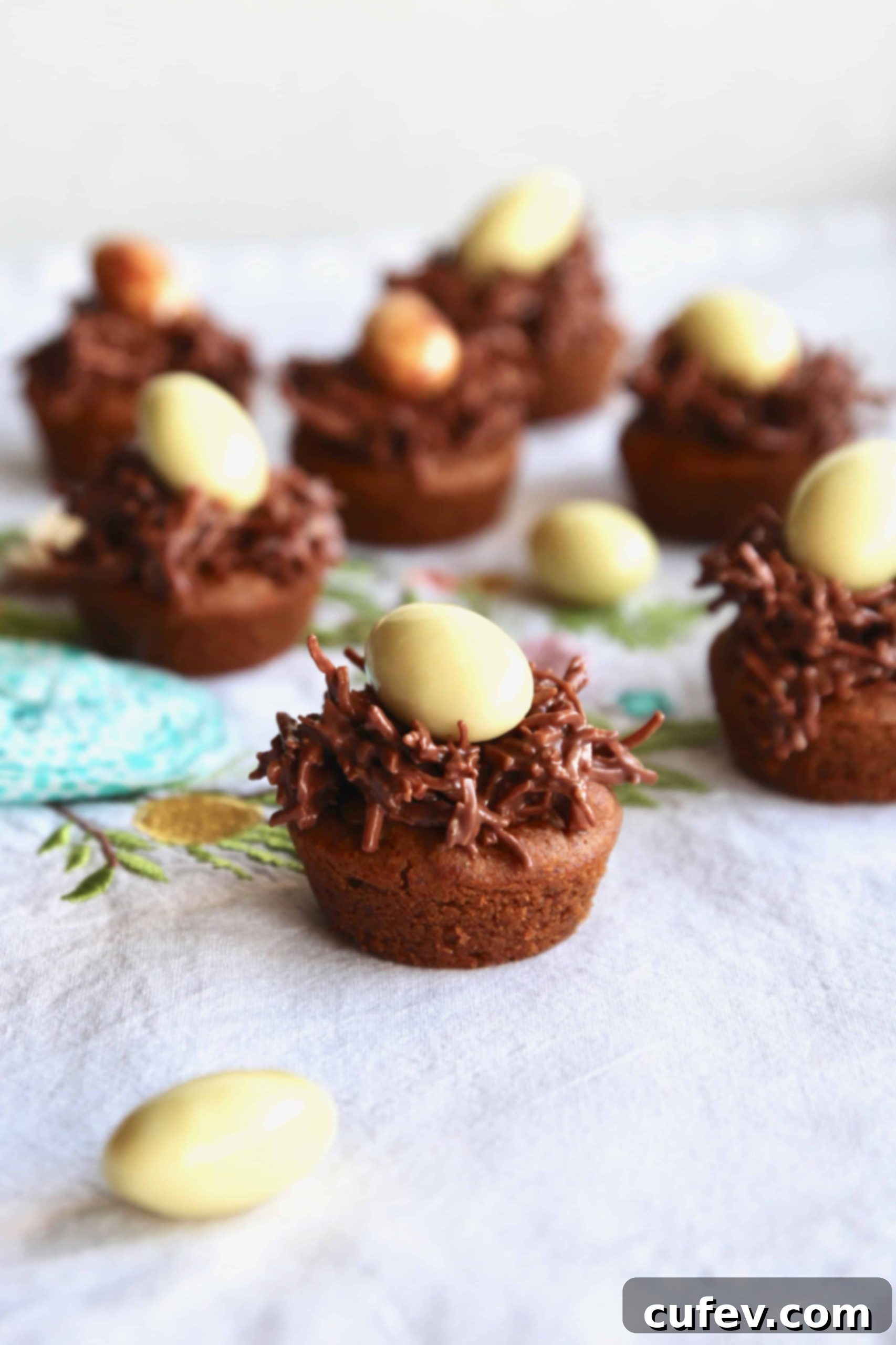 Springtime Gluten-Free Bird's Nest Cookies 7 Delicious and easy gluten-free bird's nest cookies with a chickpea base, perfect for Easter.