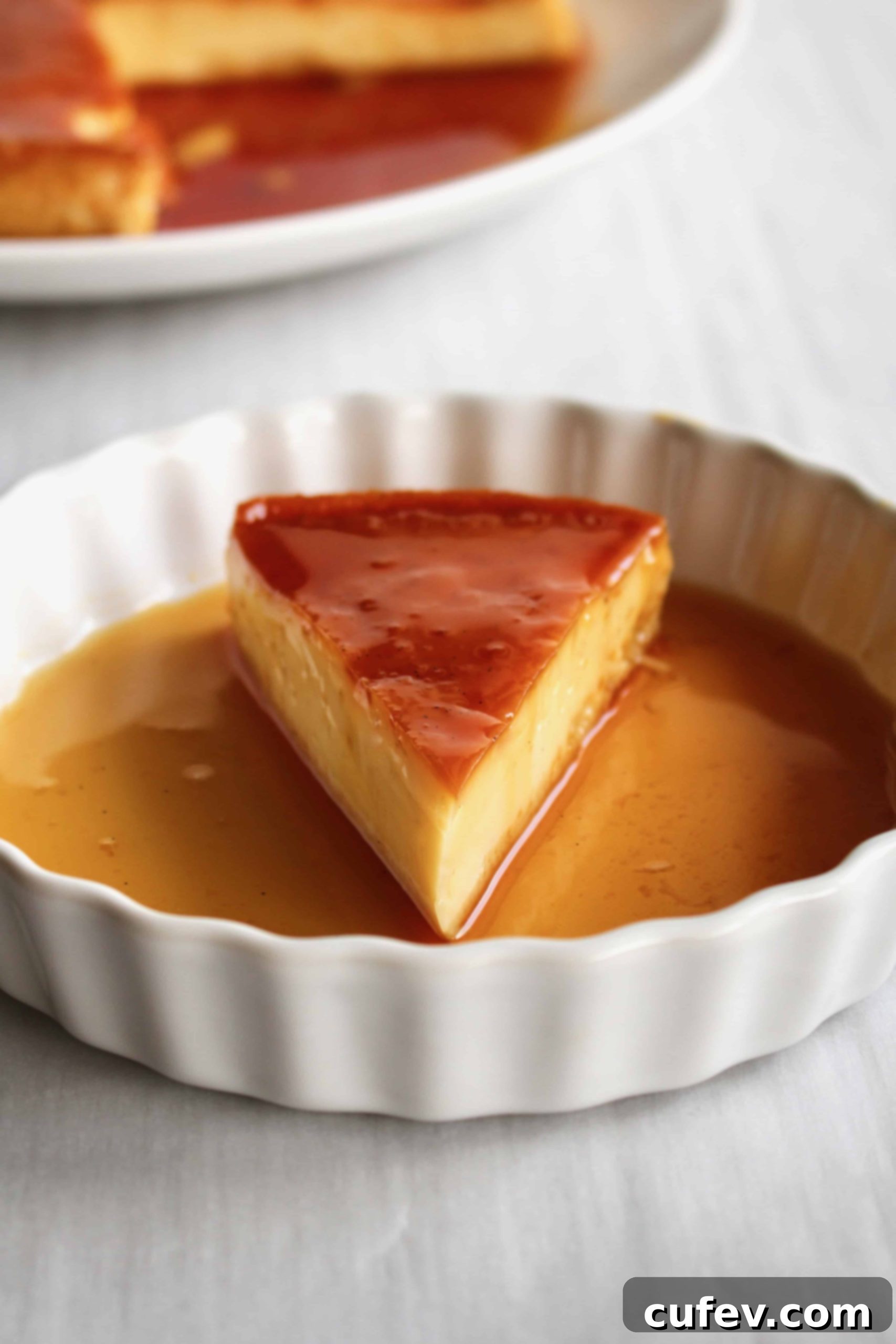 Dairy-Free Filipino Leche Flan 8 Dairy-free Leche Flan is a creamy, rich, and absolutely delicious Filipino dessert. This version uses condensed coconut milk and evaporated coconut milk, making it dairy-free and gluten-free!