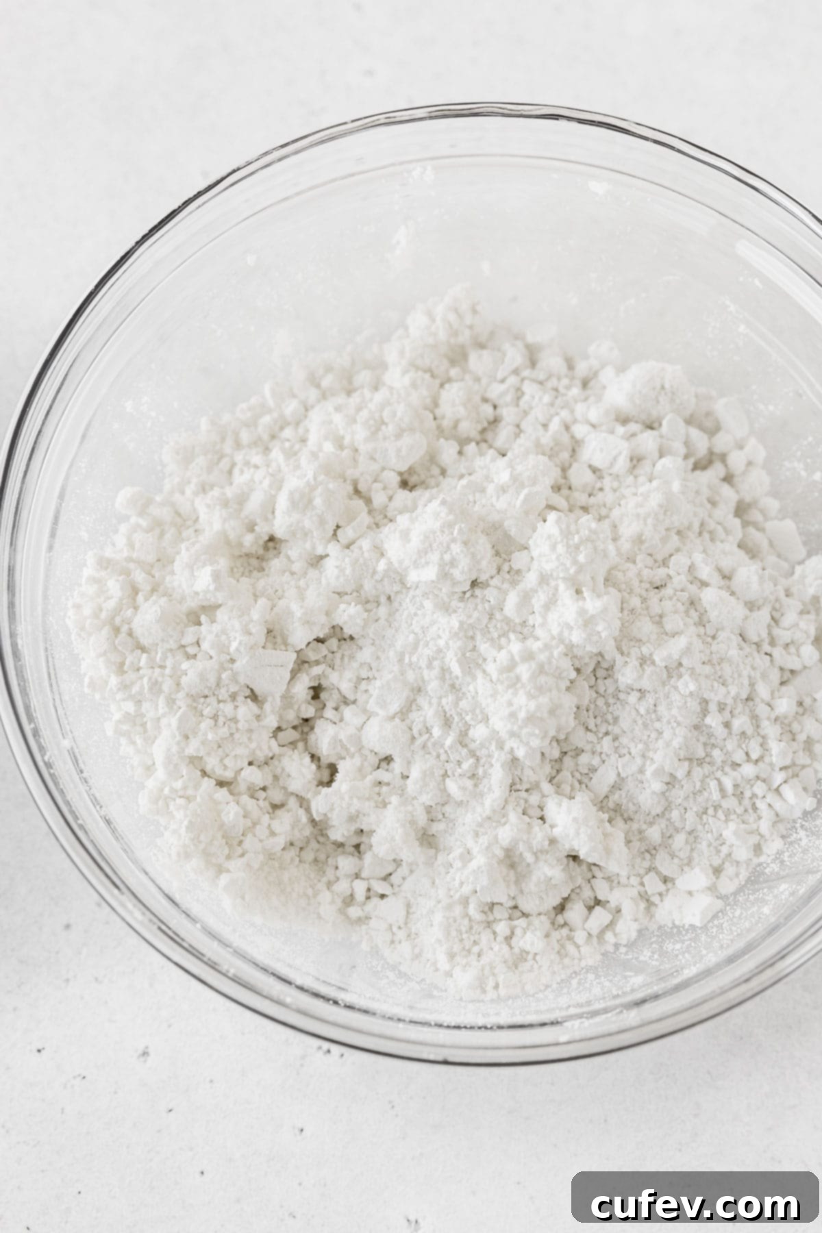 Shiratamako with a little water mixed into it.