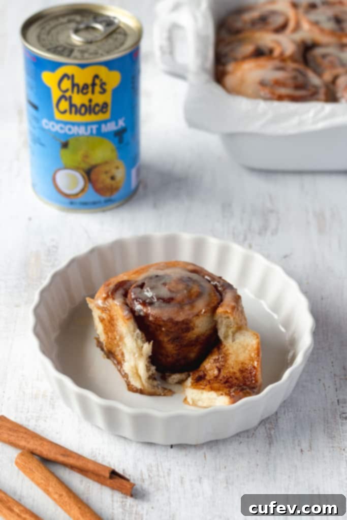 Easy Fluffy Vegan Cinnamon Rolls with Cashew Frosting 9 Vegan Cinnamon Rolls