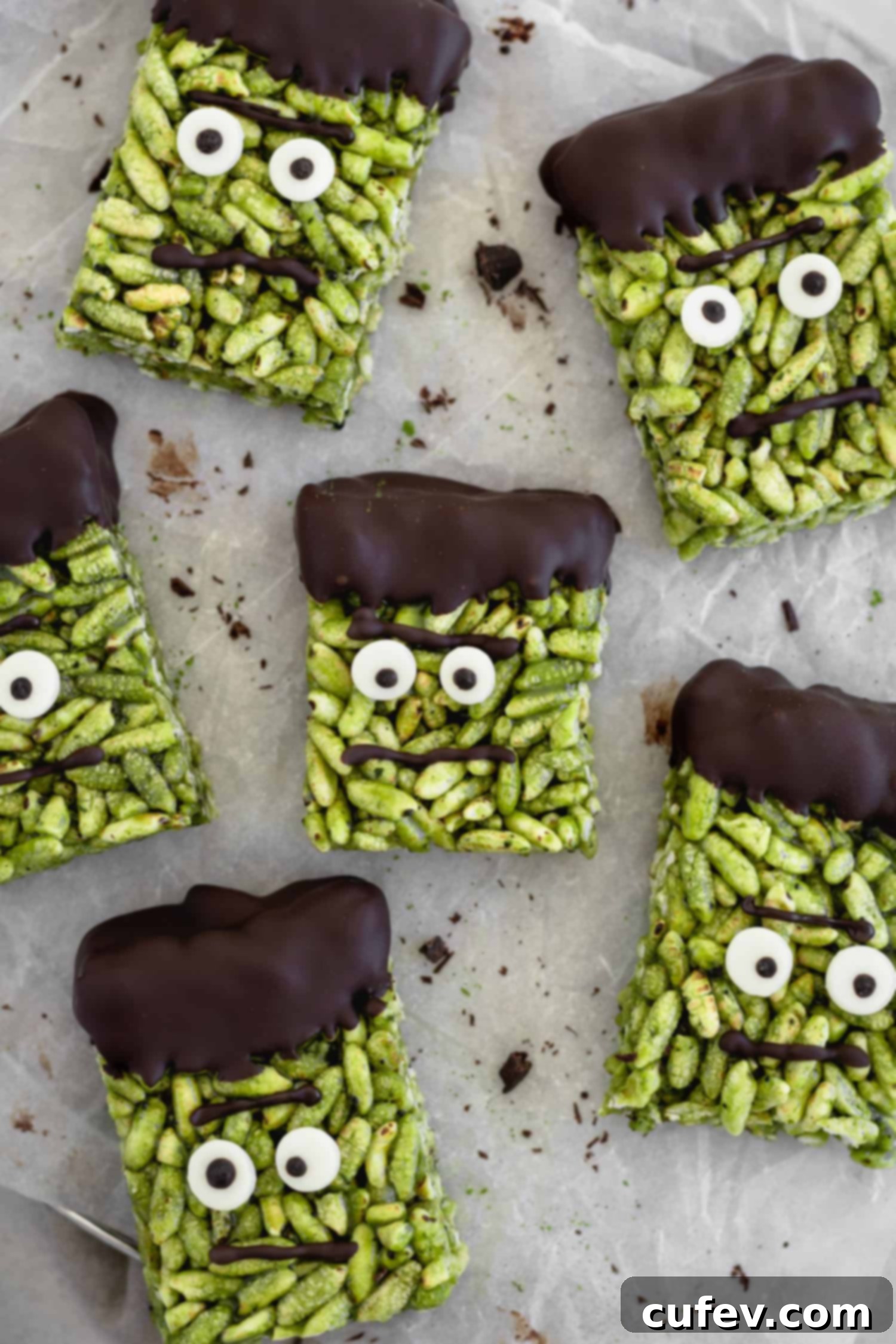 Frankenstein treats for Halloween