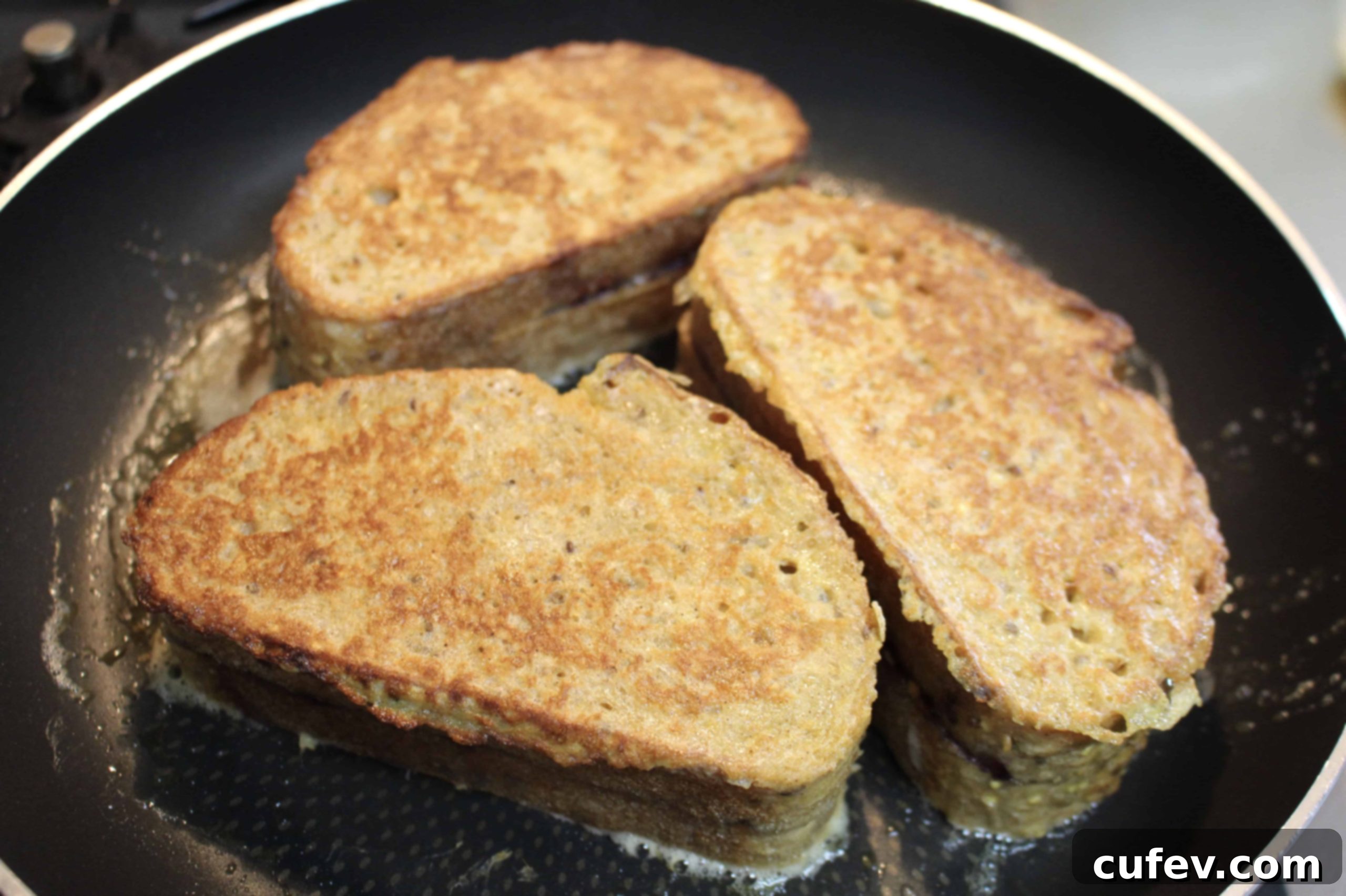 Peanut Butter and Jelly Stuffed French Toast