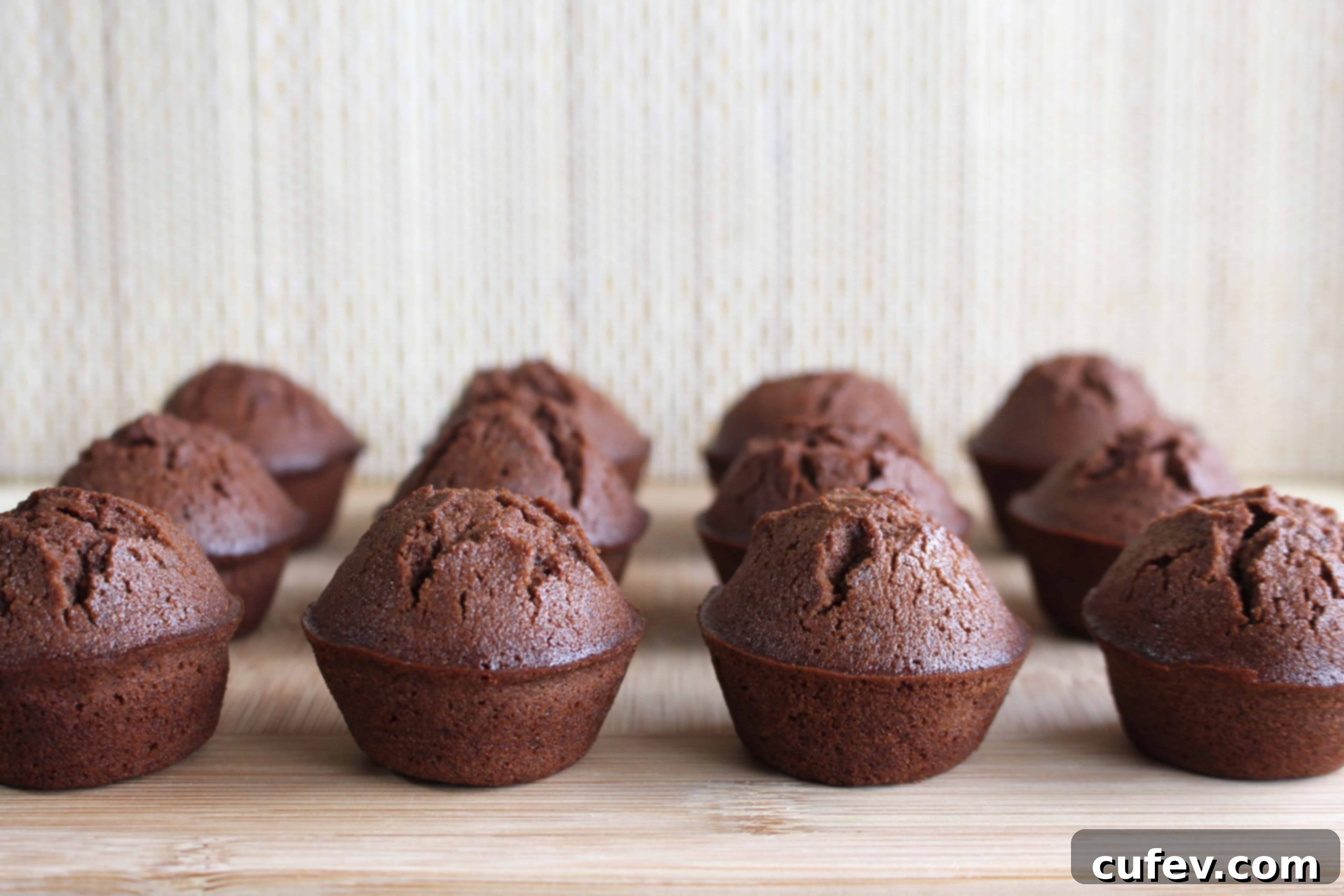 Chocolate Hazelnut Financiers 6 Chocolate Hazelnut Financiers